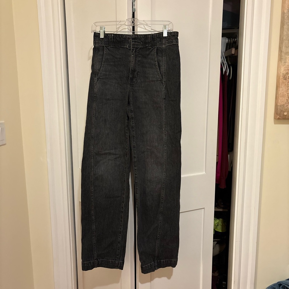 Madewell Women's Relaxed Black Denim Jeans